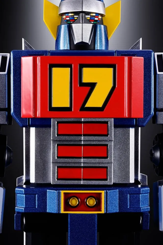 Daitetsujin 17 Soul of Chogokin Diecast Action Figure GX-101S Daitetsujin 17 & 18 Graviton Box 18 cm
